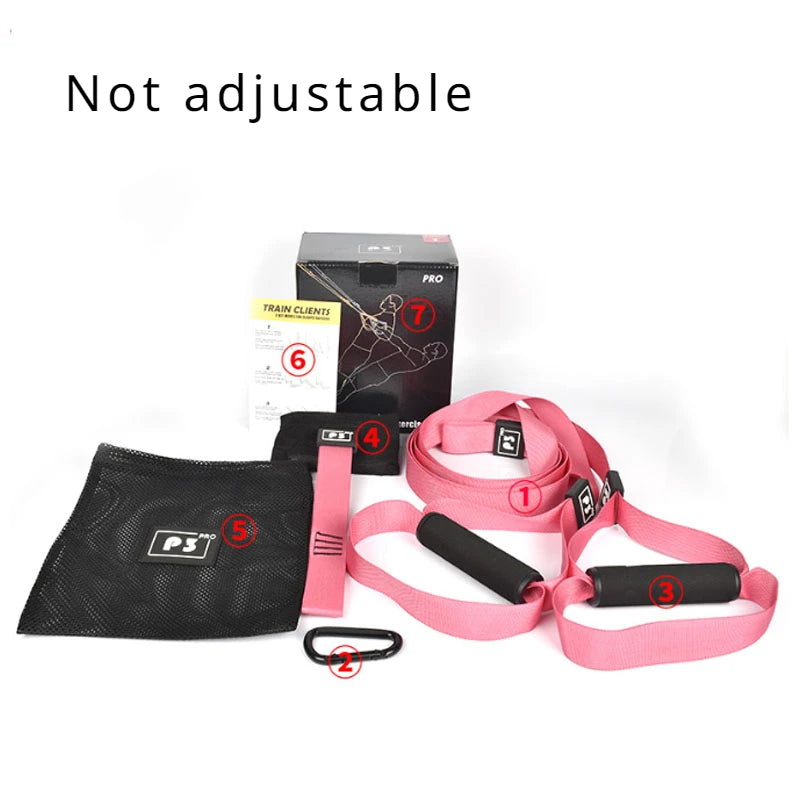 Suspension Training Band Fitness Strength Power Suspension Trainer Adjustable Yoga Belt Wall Mount Professional Trx Tensioner