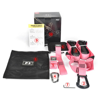 Suspension Training Band Fitness Strength Power Suspension Trainer Adjustable Yoga Belt Wall Mount Professional Trx Tensioner