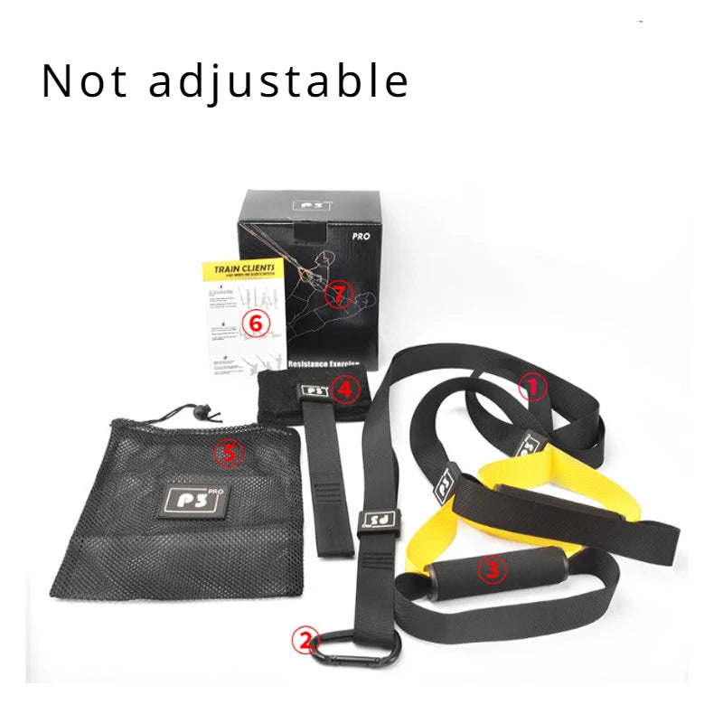 Suspension Training Band Fitness Strength Power Suspension Trainer Adjustable Yoga Belt Wall Mount Professional Trx Tensioner